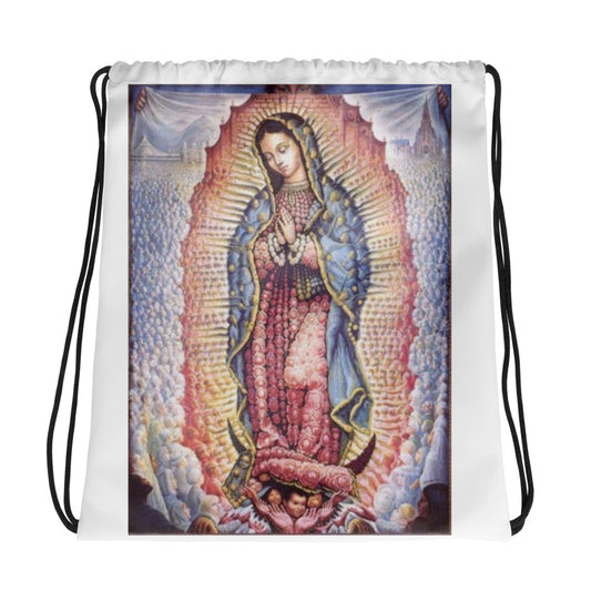 Our Lady of Guadalupe Drawstring Bag