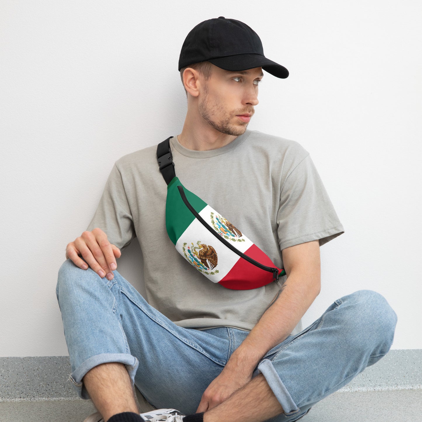 Mexican Flag Fanny Pack