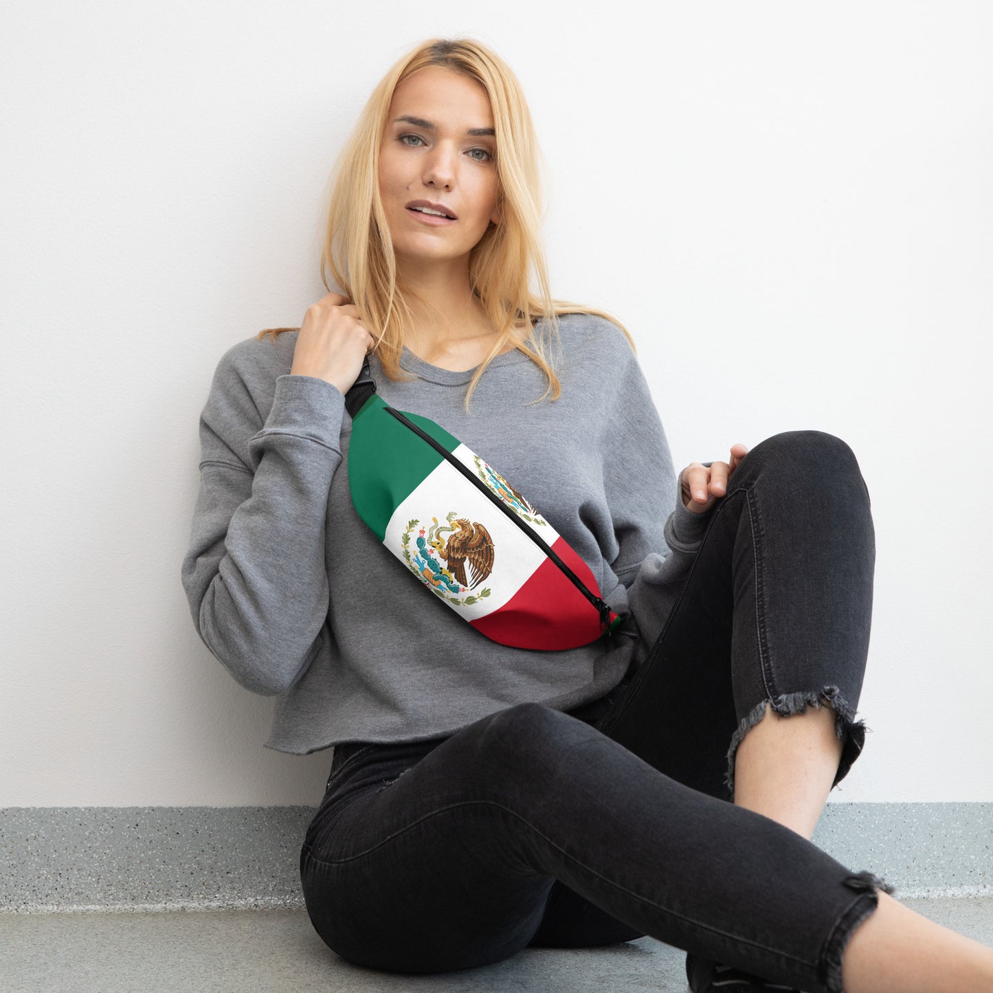 Mexican Flag Fanny Pack