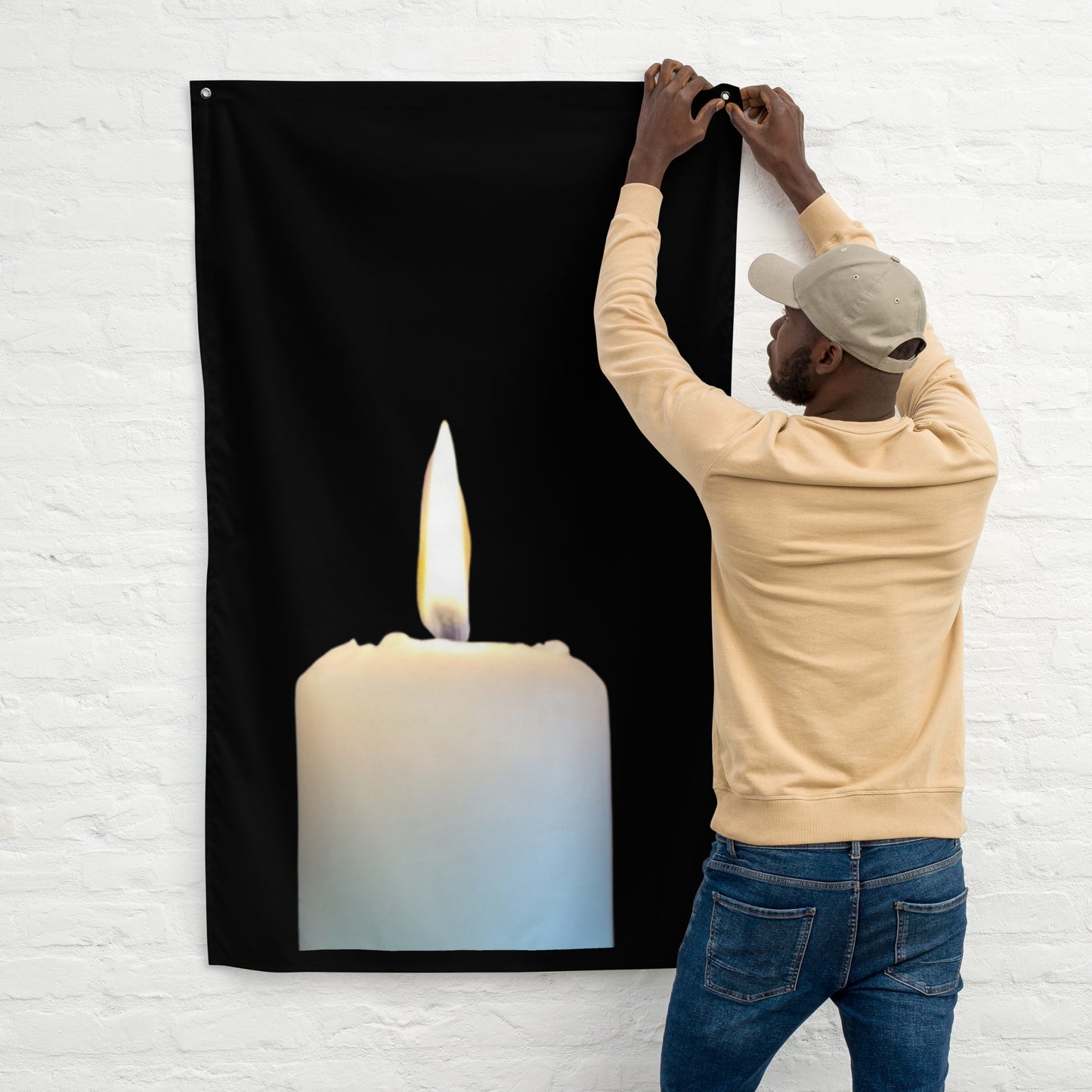 Candle Flag