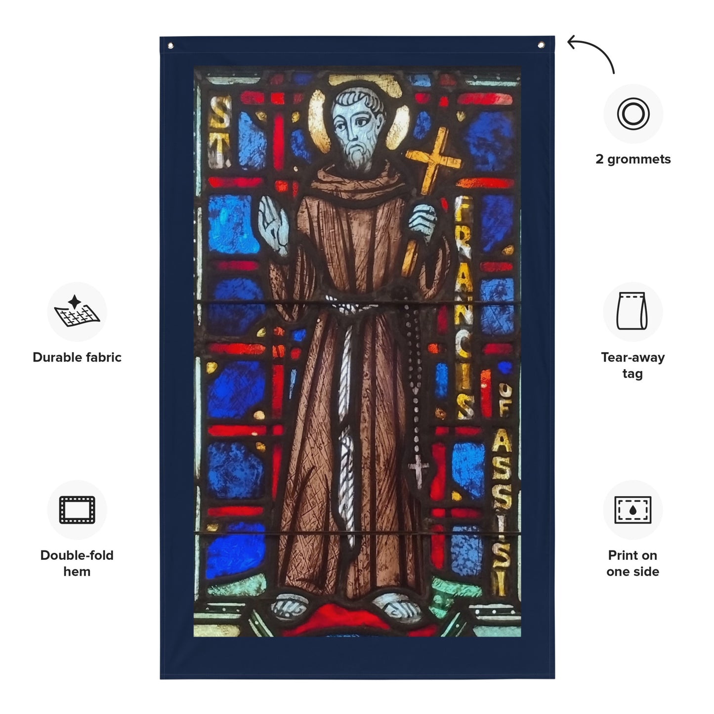 St Francis of Assisi Flag