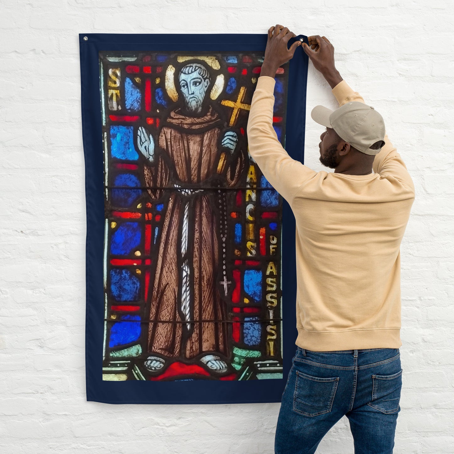 St Francis of Assisi Flag