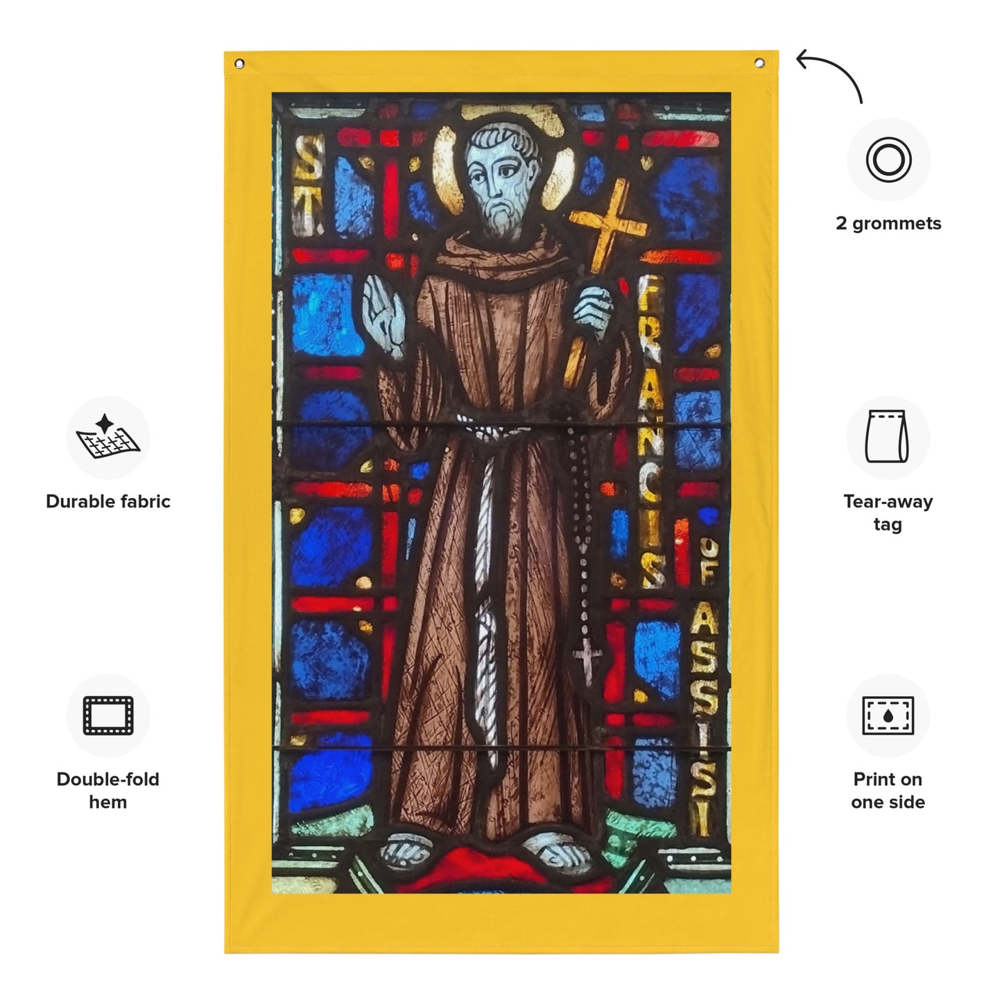 St Francis of Assisi Flag