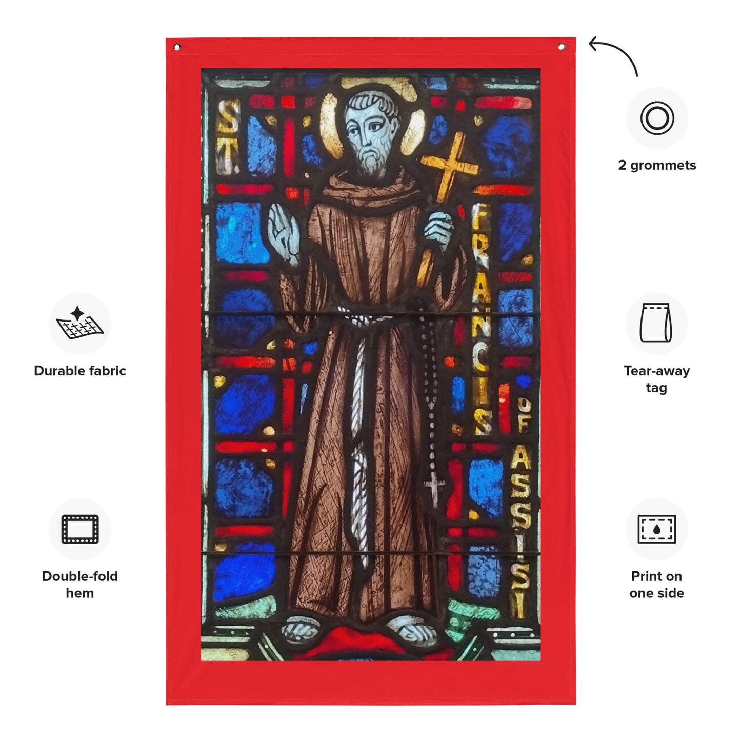 St Francis of Assisi Flag