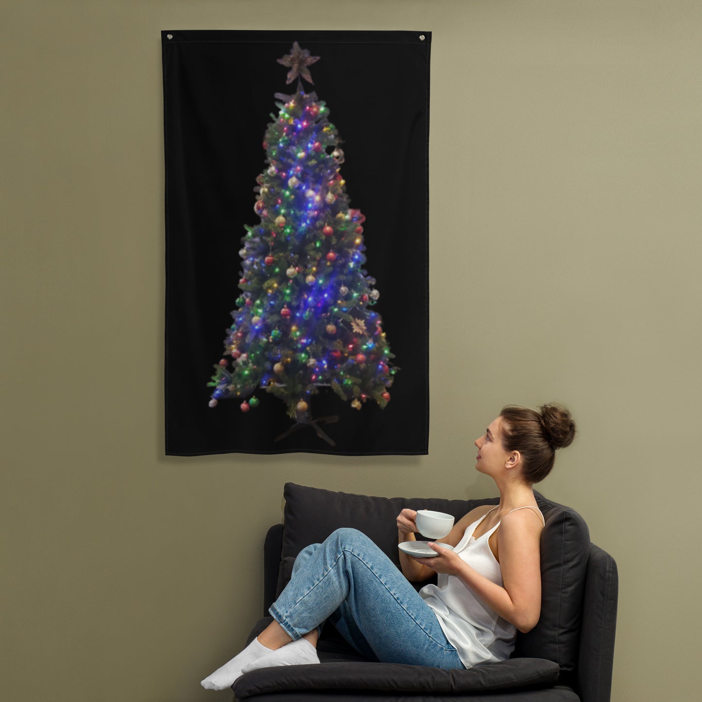 Christmas Tree Flag