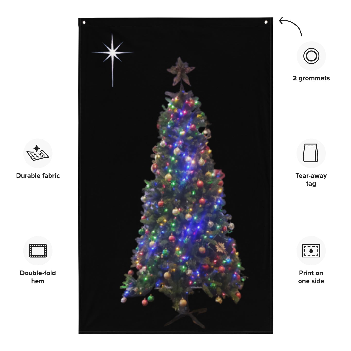 Christmas Tree Flag