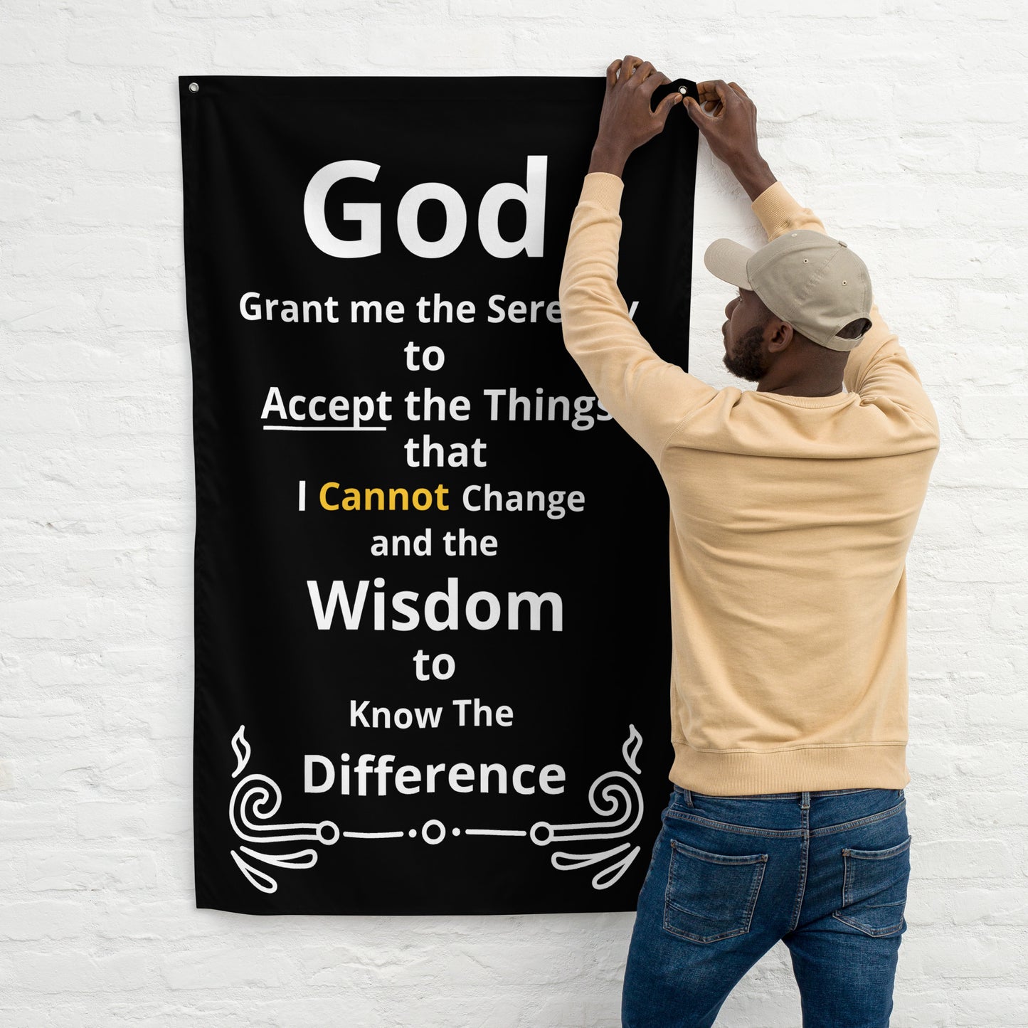 Serenity Prayer Flag