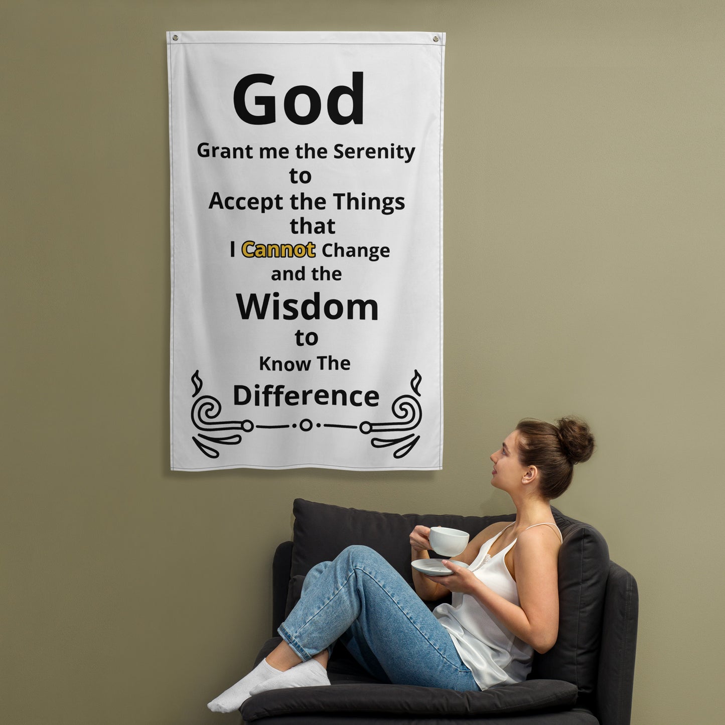 Serenity Prayer Flag