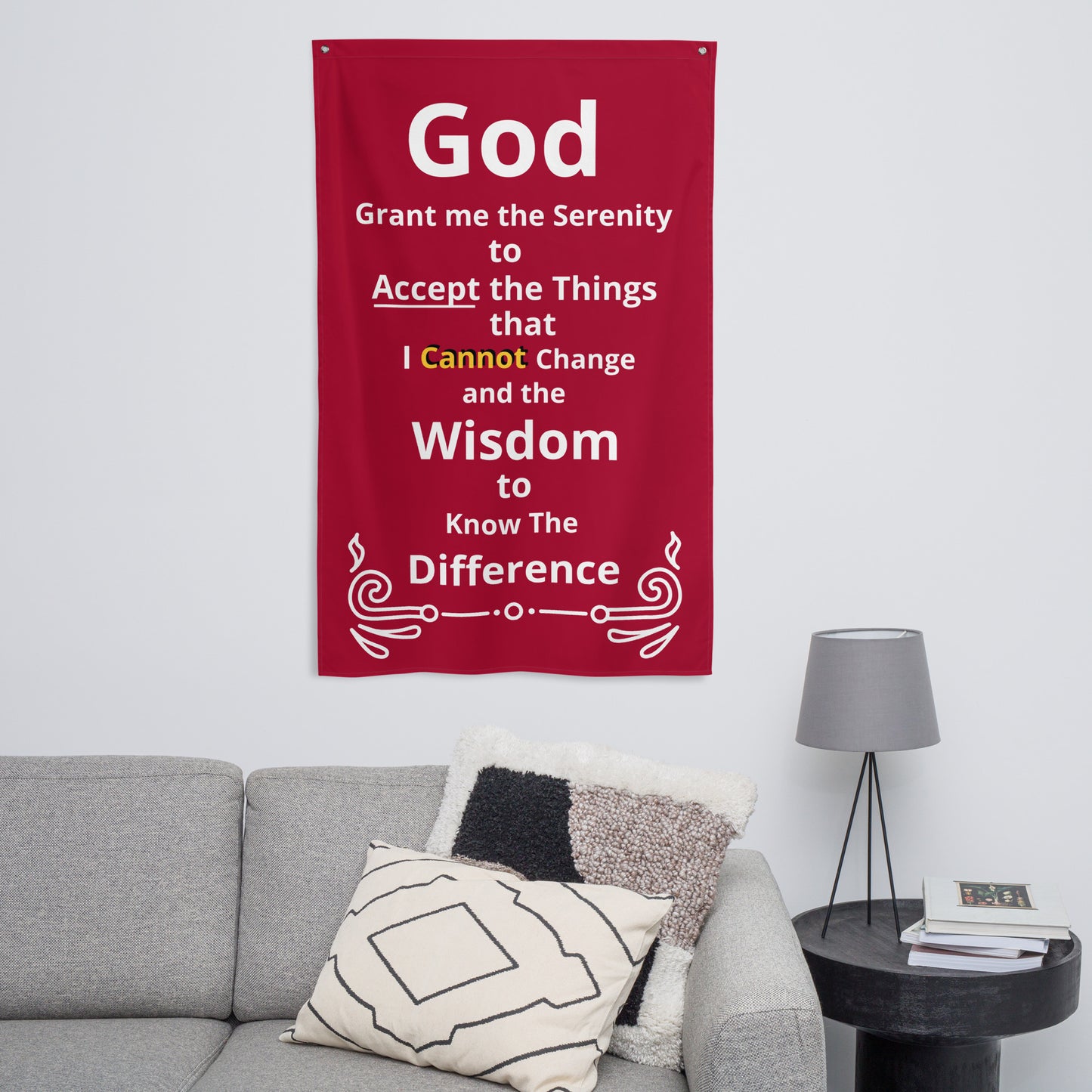 Serenity Prayer Flag