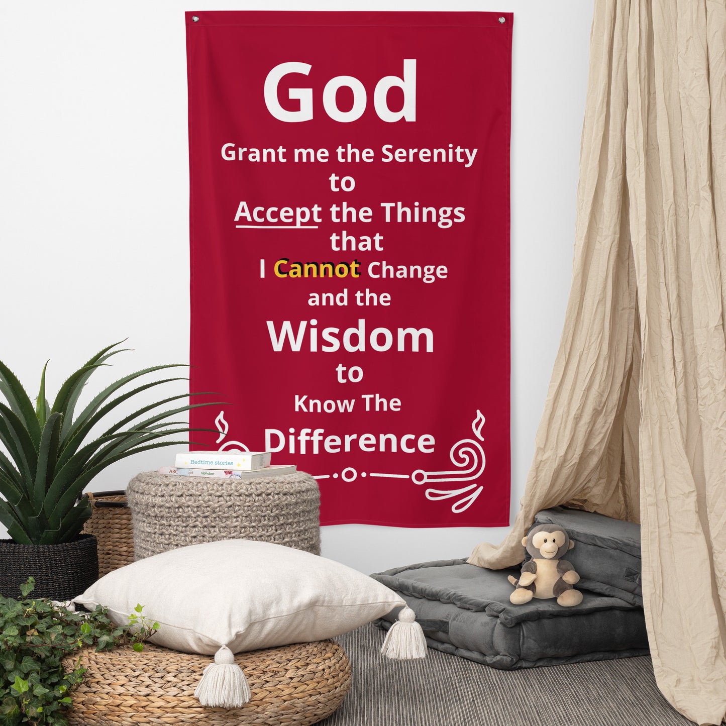 Serenity Prayer Flag