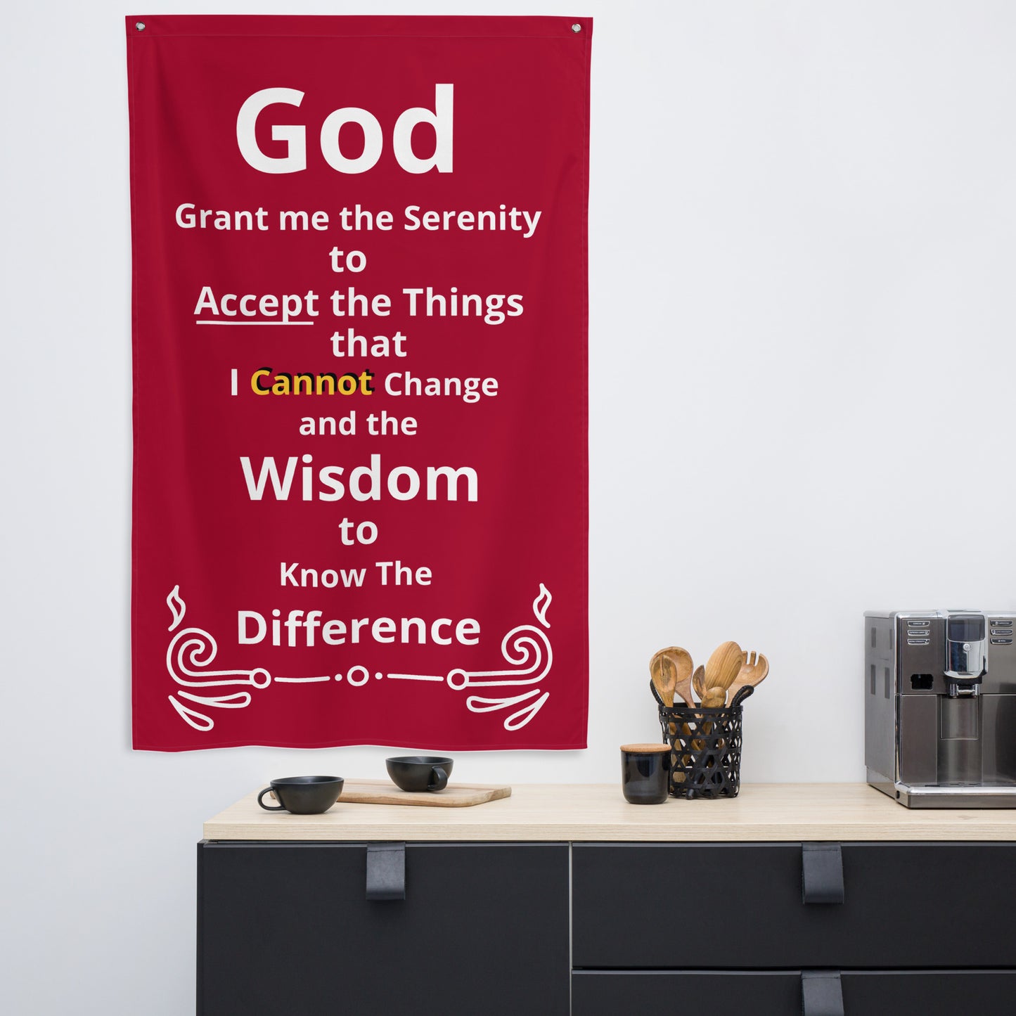 Serenity Prayer Flag