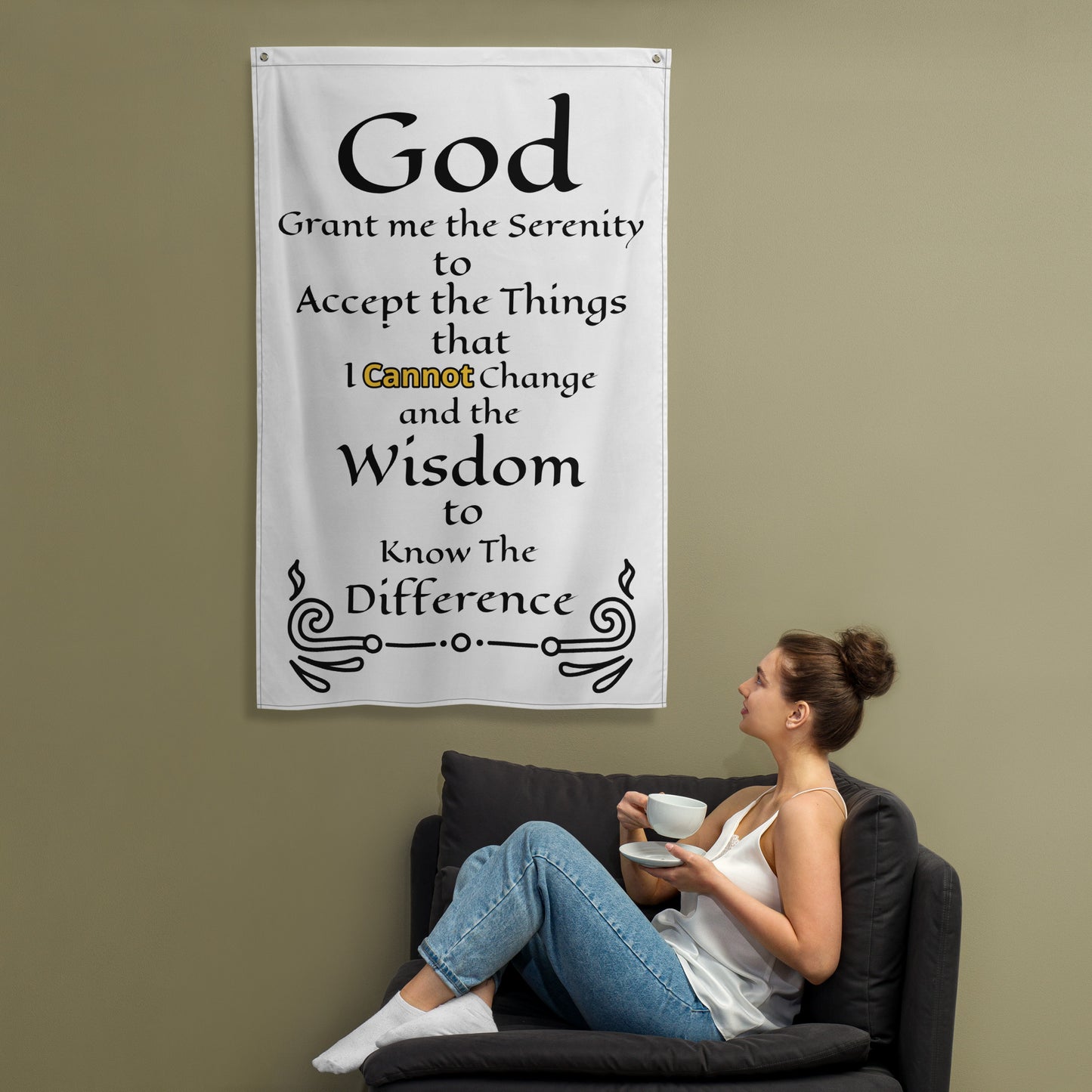 Serenity Prayer Flag