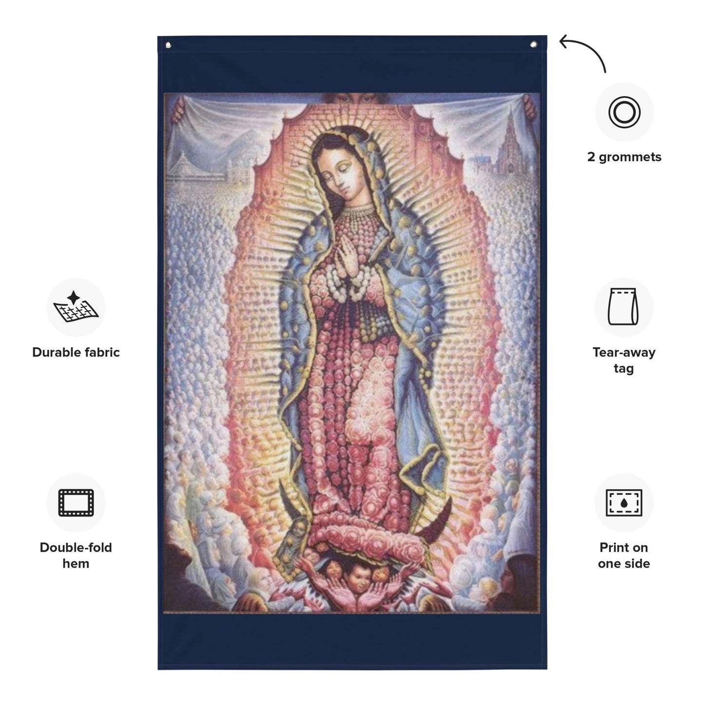 Our Lady of Guadalupe Flag