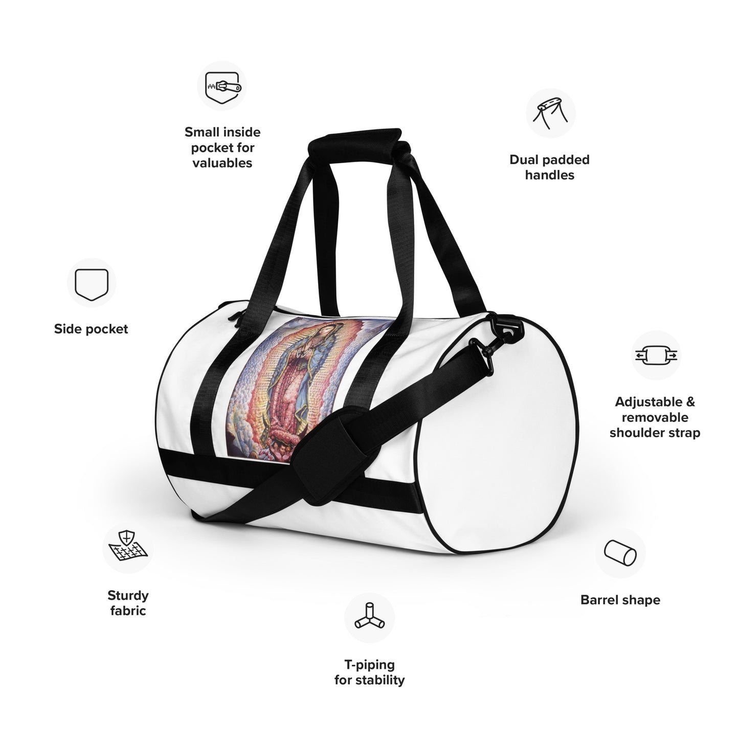 Our Lady of Guadalupe Gym Bag