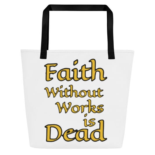 Large Work Tote Bag