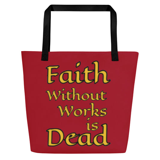 Large Work Tote Bag