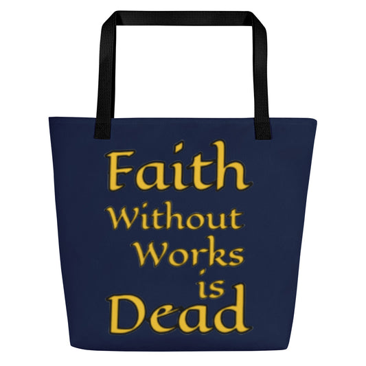 Large Work Tote Bag