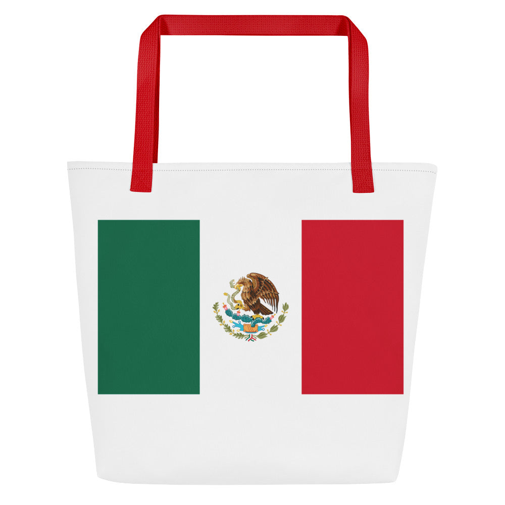 Mexican Flag Tote Bag