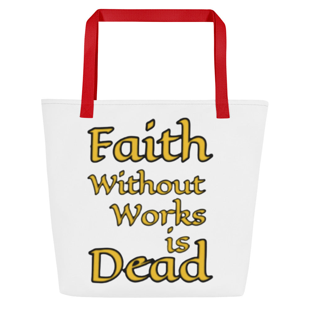 Large Work Tote Bag