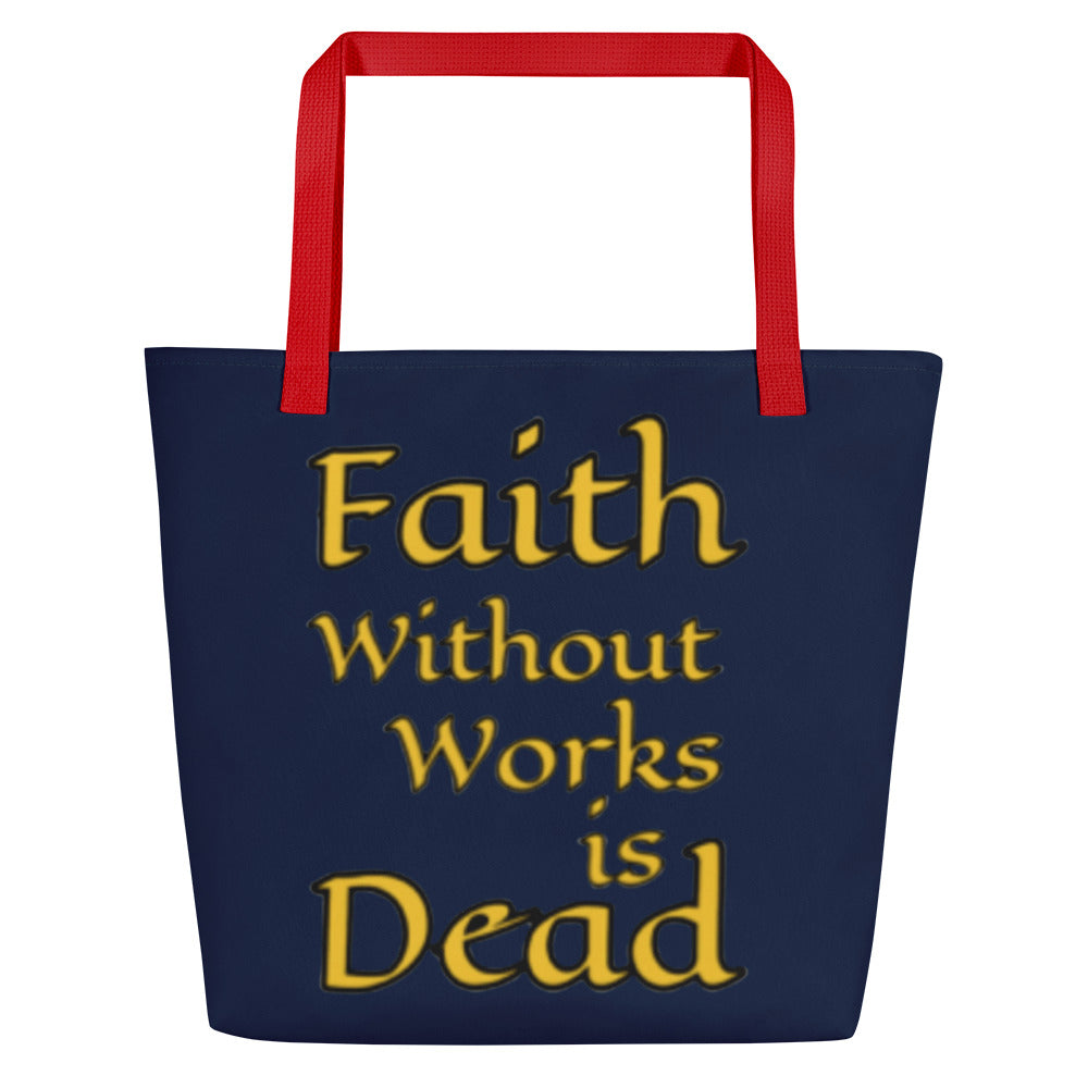 Large Work Tote Bag