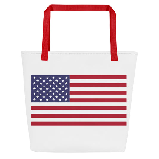 Large Patriotic Tote Bag