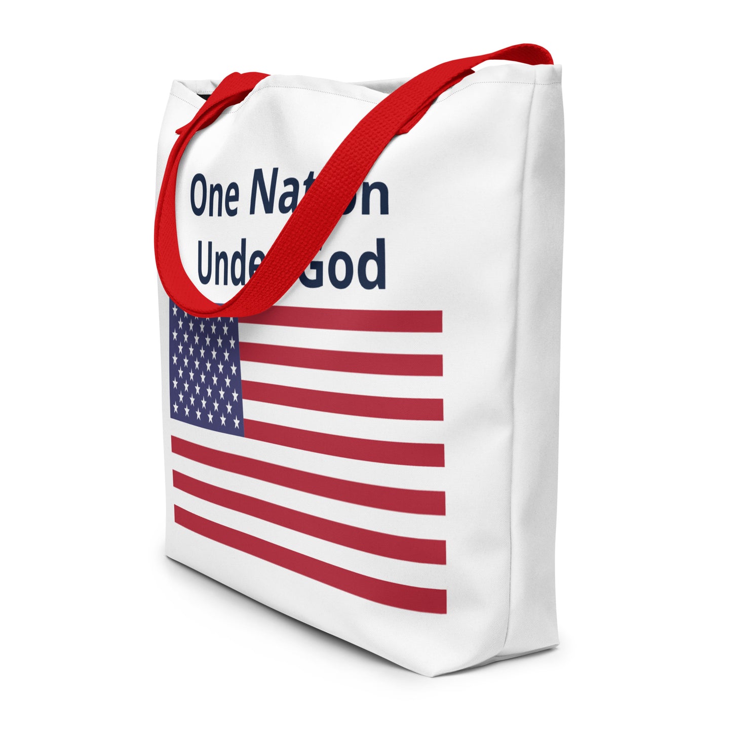 Large Patriotic Tote Bag