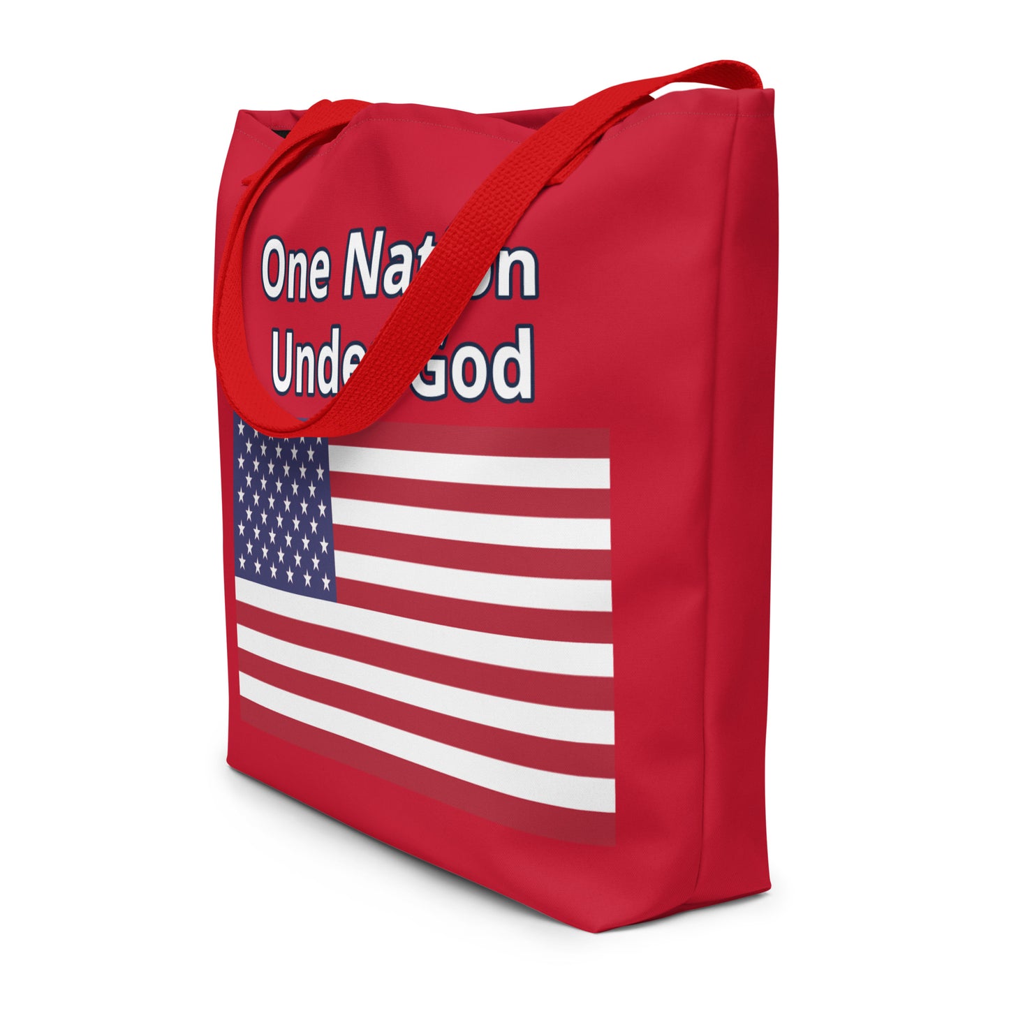 Large Patriotic Tote Bag