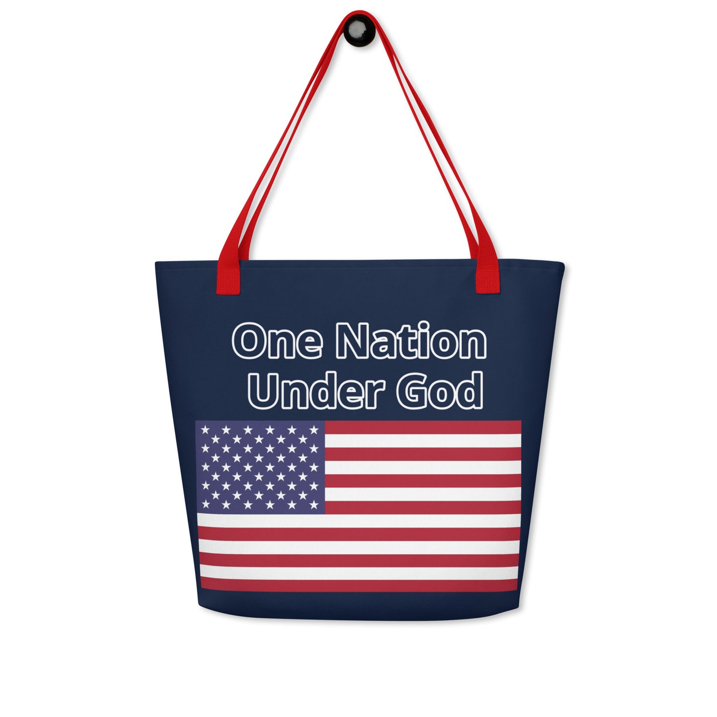 Large Patriotic Tote Bag