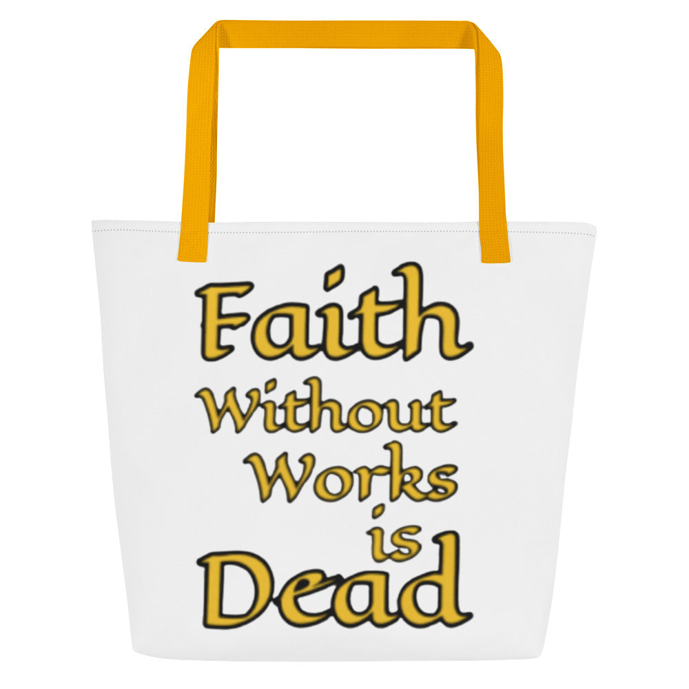 Large Work Tote Bag