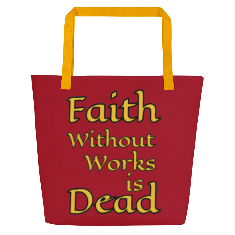 Large Work Tote Bag