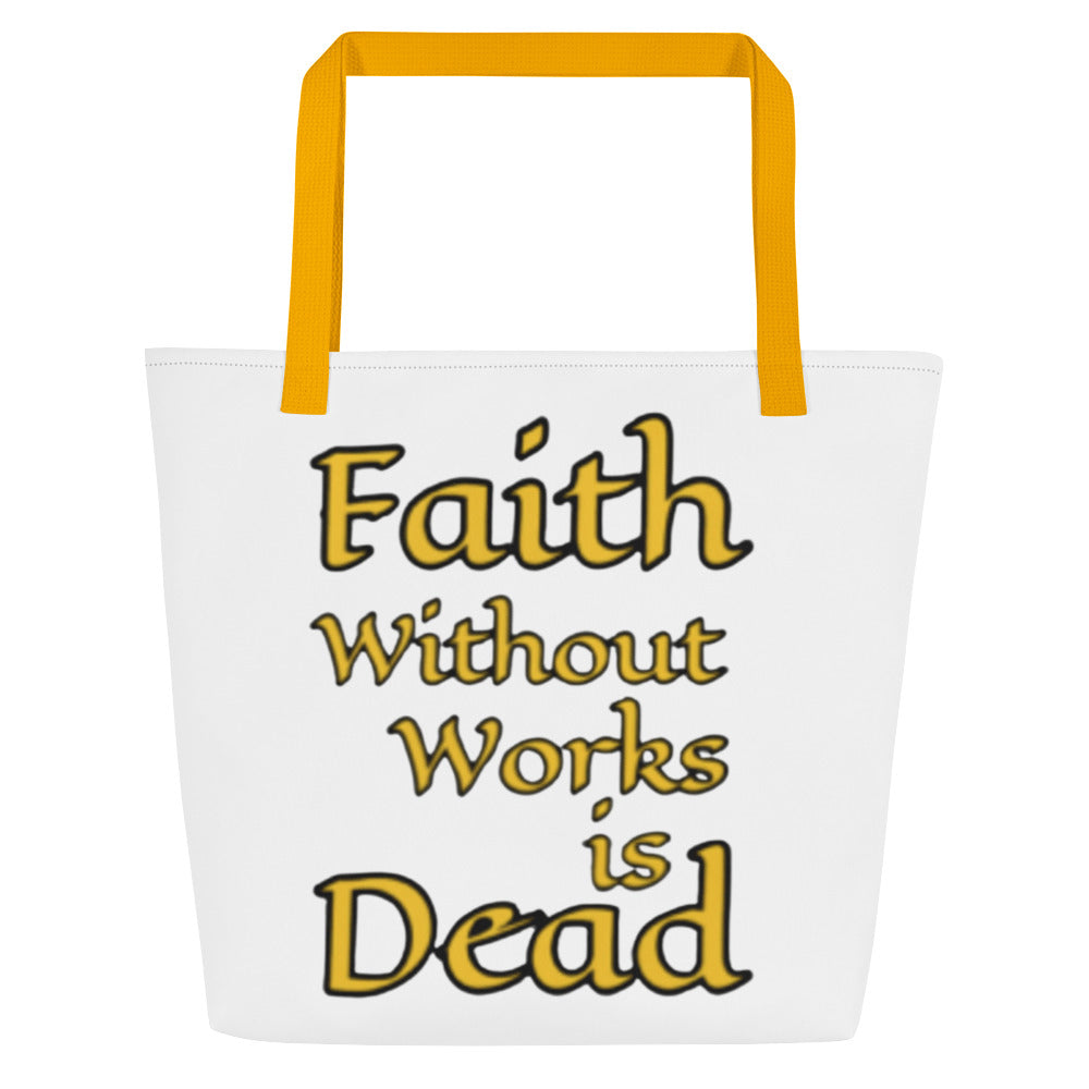 Large Work Tote Bag