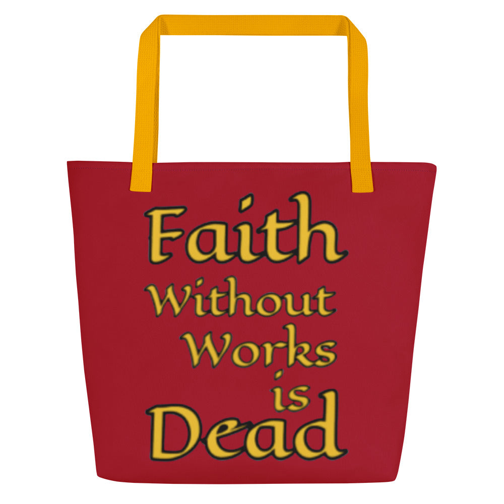 Large Work Tote Bag