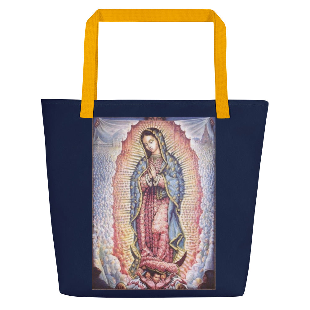 Our Lady of Guadalupe Large Tote Bag