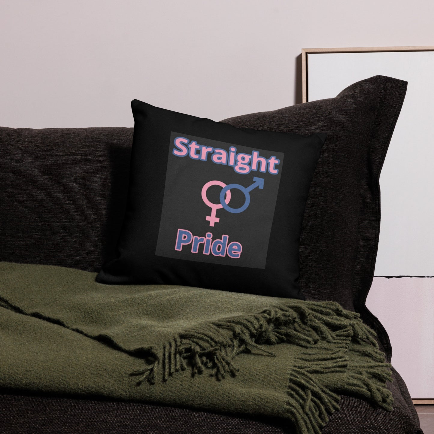 Straight Pride Premium Pillow