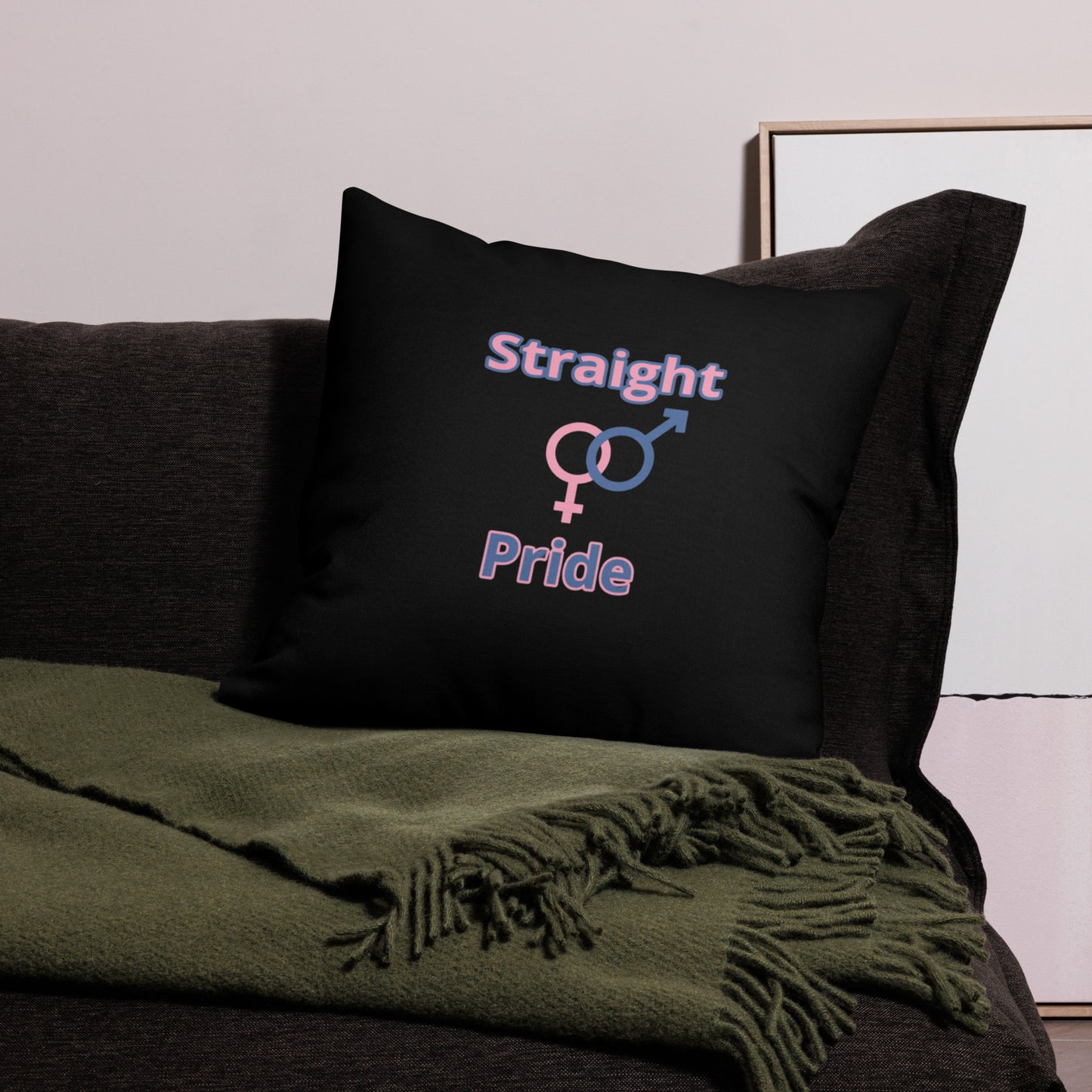 Straight Pride Premium Pillow