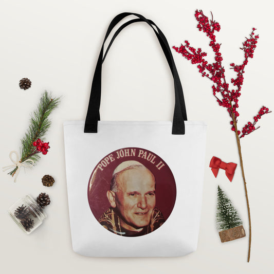 Pope St. John Paul II Tote Bag