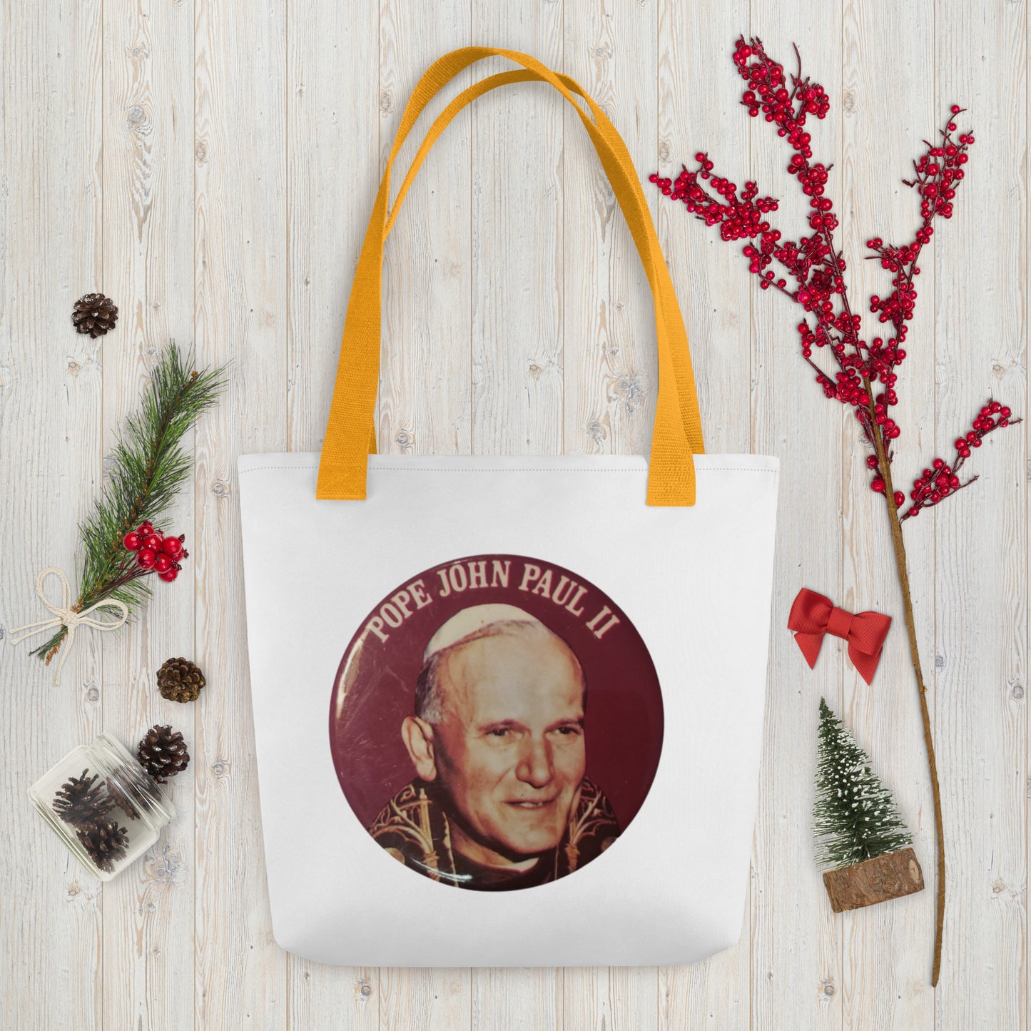Pope St. John Paul II Tote Bag