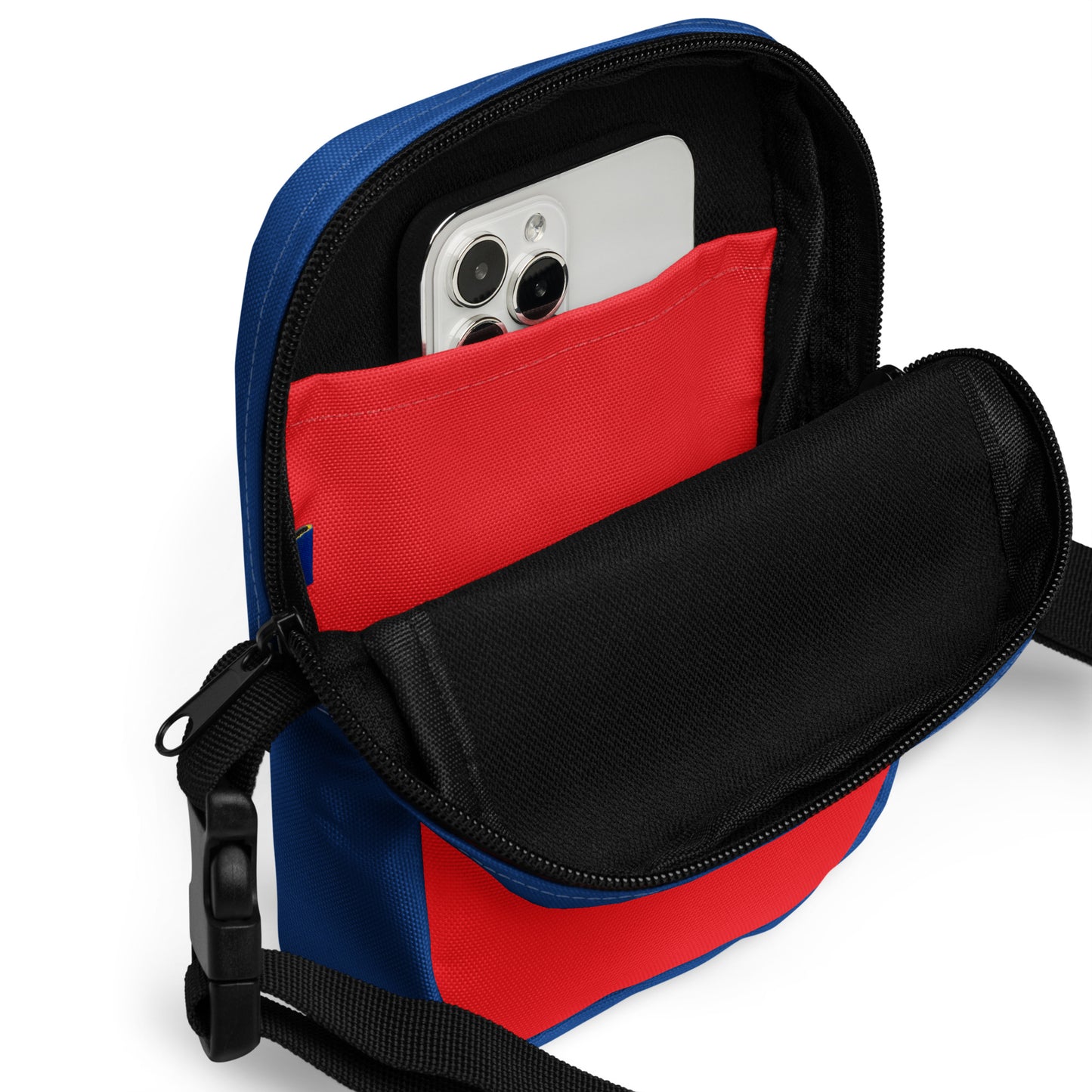 Haitian Flag Crossbody Bag