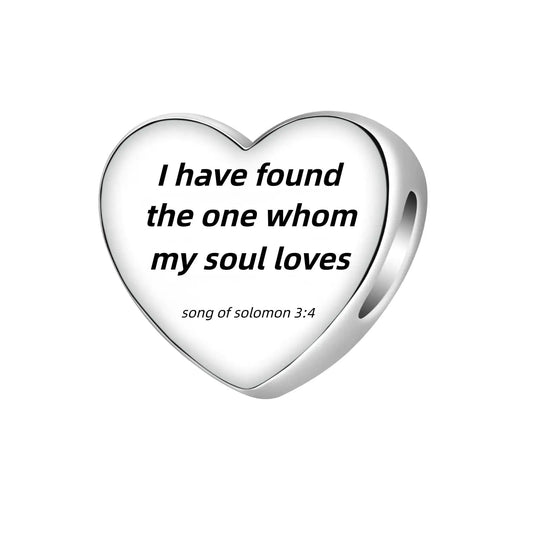 Sterling Silver Bead Charm Bracelet