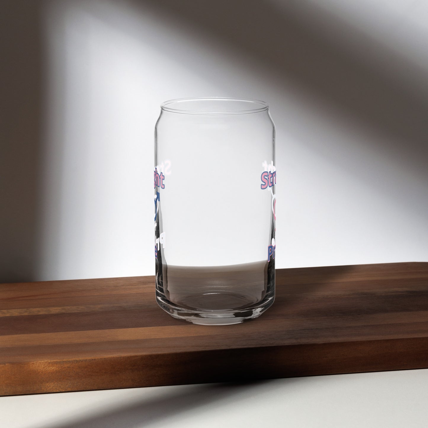 Straight Pride Glass