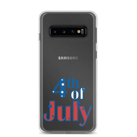 Patriotic Clear Samsung® Case