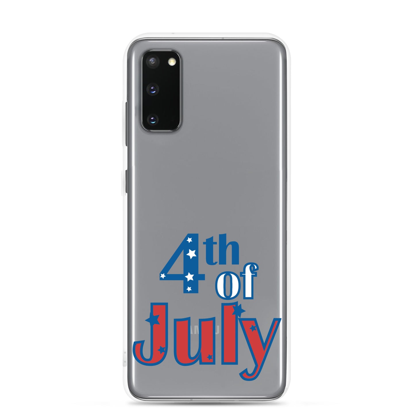 Patriotic Clear Samsung® Case