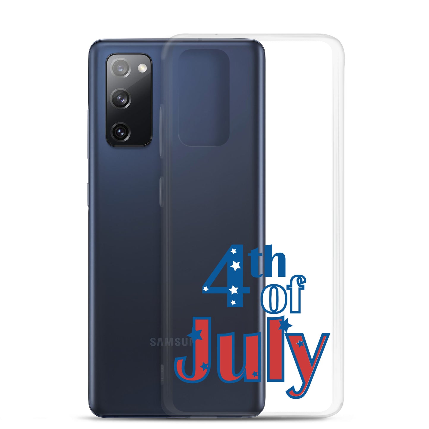 Patriotic Clear Samsung® Case