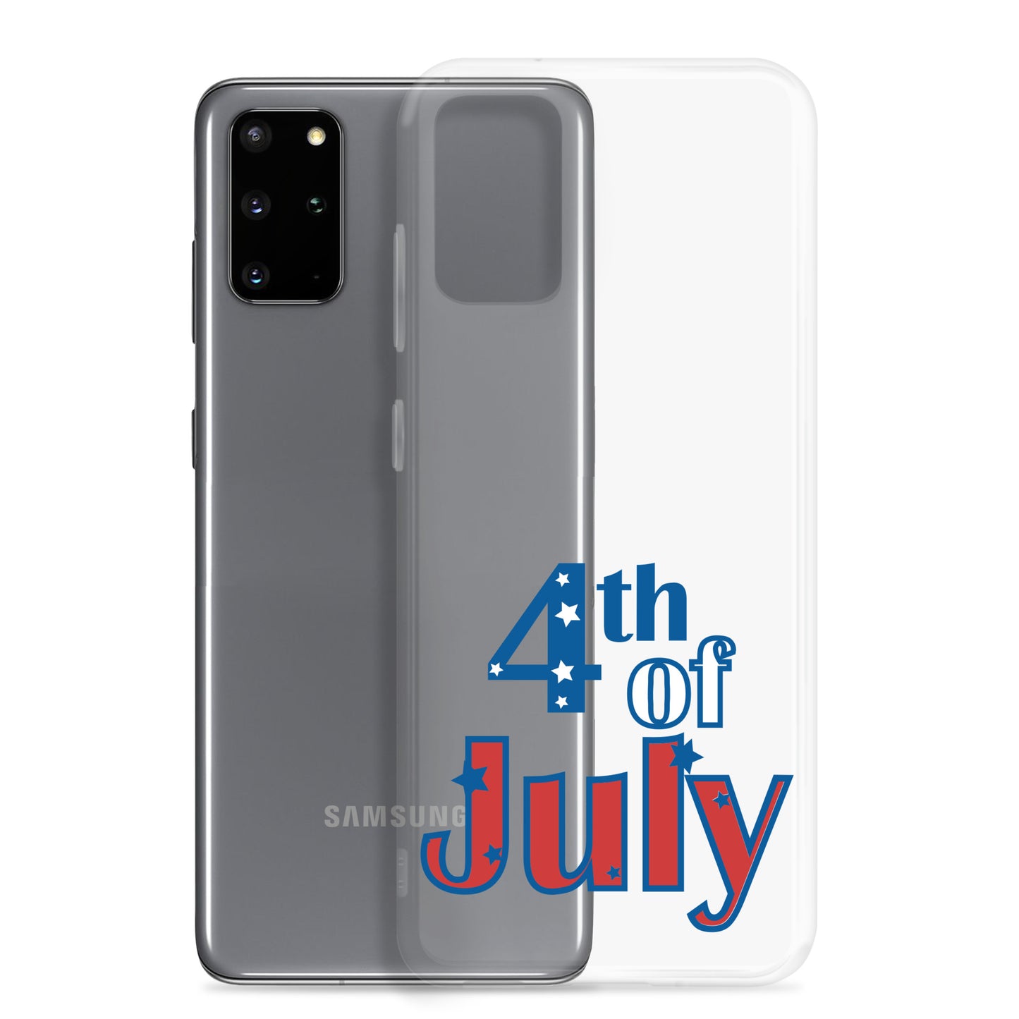 Patriotic Clear Samsung® Case