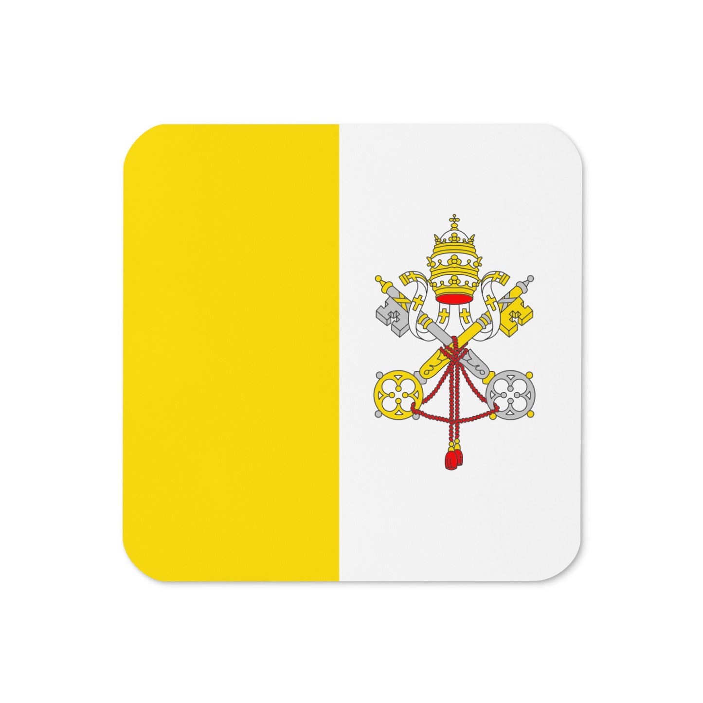 Catholic Flag Coaster