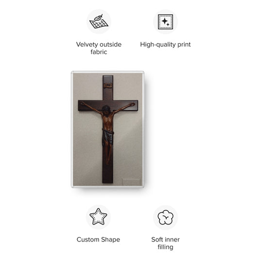 Crucifix Pillow