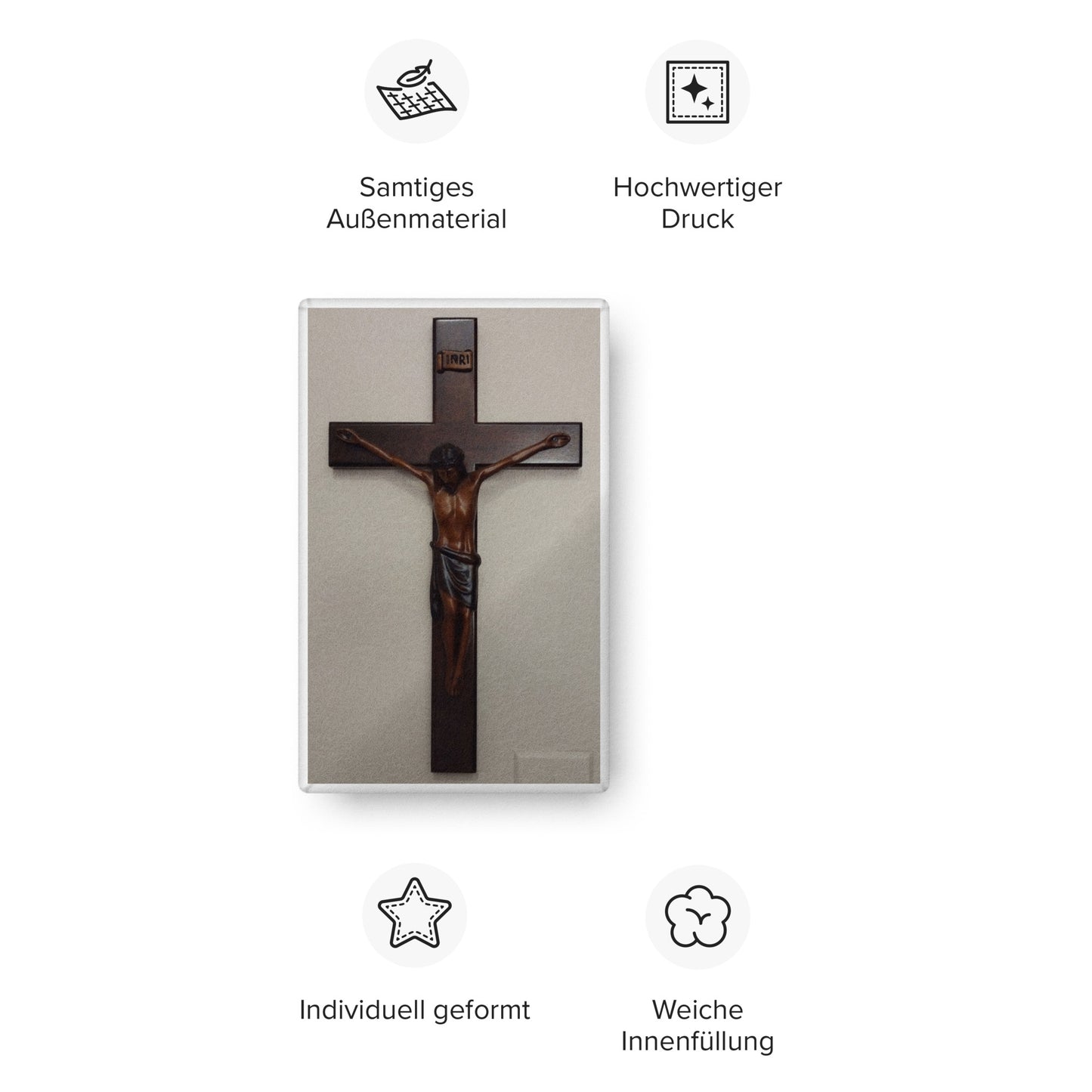 Crucifix Pillow