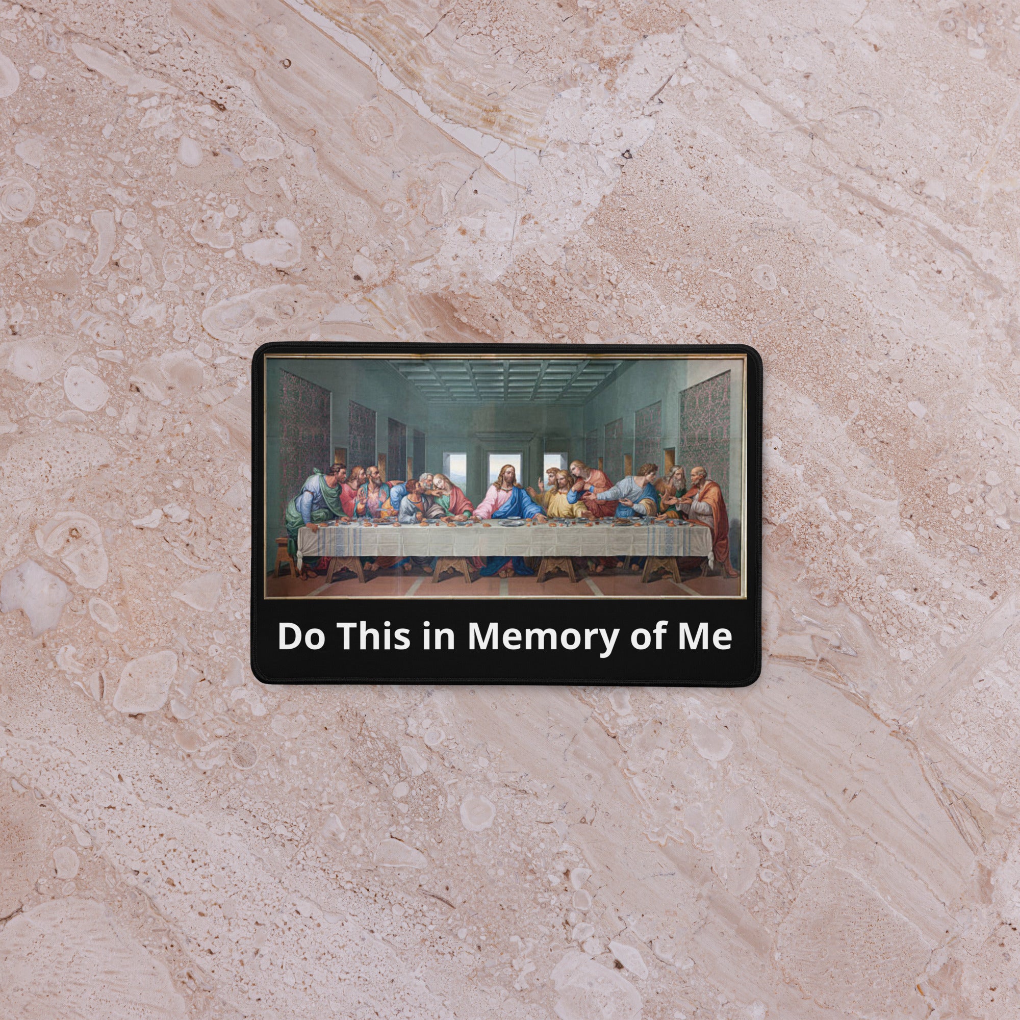 Last Supper Desk Mat – Gods Inspiration Cafe