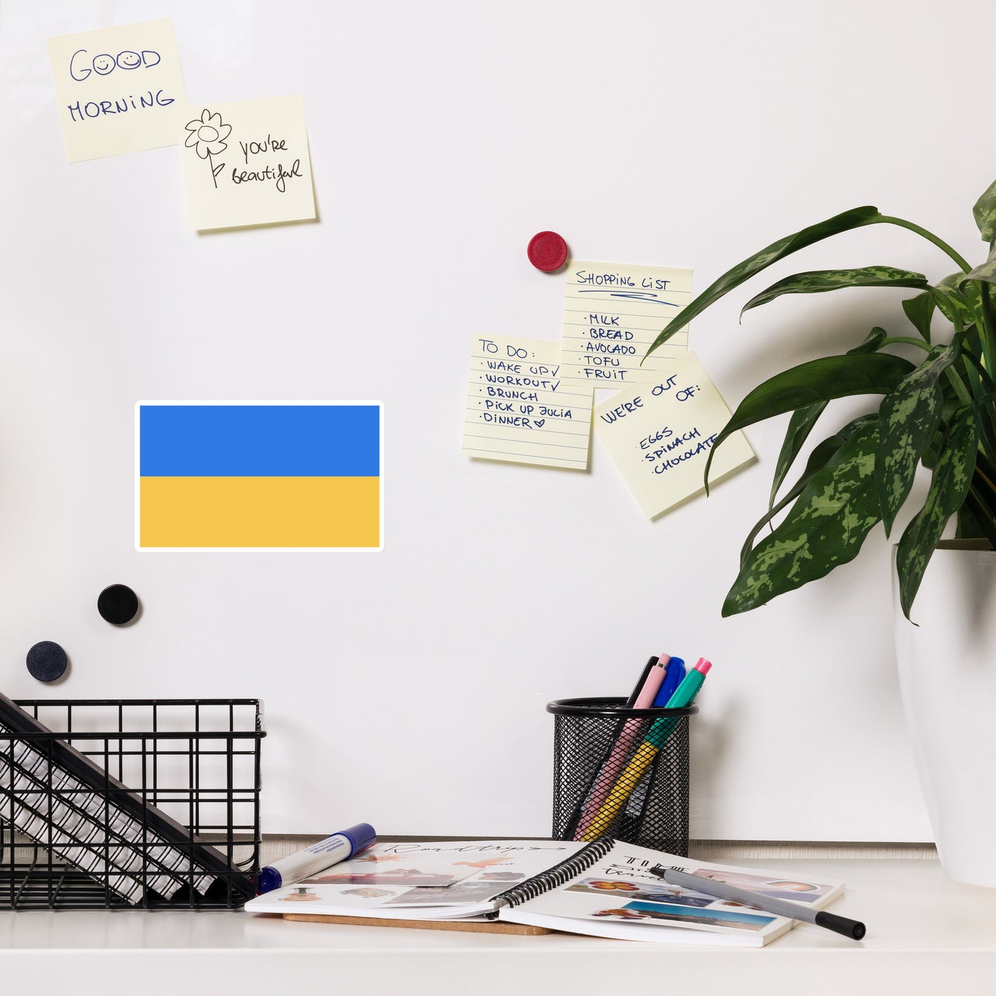 Ukrainian Flag Magnet