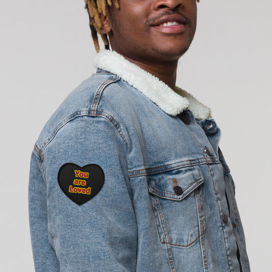 Embroidered Love Patch